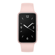 Samsung Galaxy Fit3 vista frontal rosa, pantalla AMOLED legible
