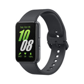 Samsung Galaxy FIT 3 frontal en negro mostrando pantalla clara y legible
