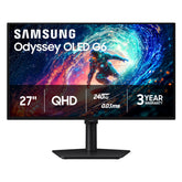 Samsung Odyssey G6 front view showing slim bezel and vivid display for immersive gaming