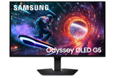 Samsung Odyssey OLED G5 vista frontal con panel QD-OLED y diseño elegante