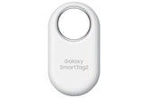 Samsung SmartTag2 frontal blanco mostrando diseño compacto y fácil sujeción