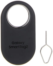 Samsung SmartTag2 frontal mostrando el diseño compacto y fácil fijación