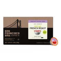 SAN FRANCISCO BAY vertido de café mostrando cuerpo robusto y rico aroma