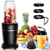 sangcon front product view showing compact blender and base for easy storage