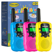 SANJOIN front packaging showing two walkie talkies and benefits