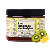 Santa Cruz Paleo front packaging shows Kiwi Lemonade flavor and 30 servings benefit