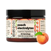 Santa Cruz Paleo front packaging showing peach flavor and sugar-free benefit