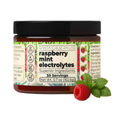 Santa Cruz Paleo front packaging showing raspberry mint and 30 servings benefit