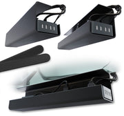 Scandinavian Hub Scanfield front view of tray showing sleek profile and tidy look