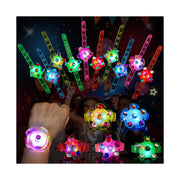 SCIONE pack frontal de 24 pulseras LED muestra variedad y ahorro