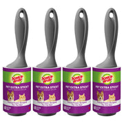 Scotch-Brite frontal del empaque mostrando los cuatro rollos y logo, útil para identificar el producto