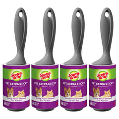 Scotch-Brite frontal del empaque mostrando los cuatro rollos y logo, útil para identificar el producto