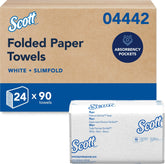 Scott Professional front pack view showing compact bulk packaging and easy storage benefit