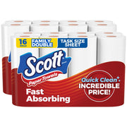 Scott rollo frontal empaque mostrando cantidad y marca, ahorro visible