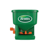 Scotts Whirl vista frontal mostrando diseño compacto y control