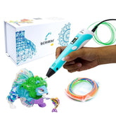 SCRIB3D P1 front packaging showing kit contents and benefits