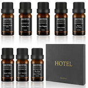 SEAMOSH frente del pack Hotel Collection mostrando botellas y presentación elegante