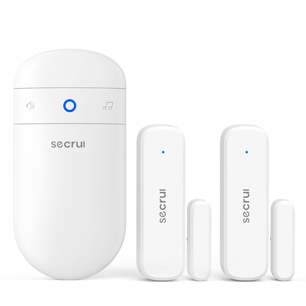SECRUI receptor frontal con luz LED visible y control de volumen