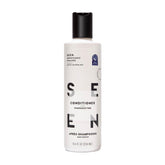 SEEN front packaging of fragrance-free conditioner showing label and seal, gentle formulation benefit