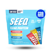 SEEQ front packets display showing sample pack and vibrant labels for easy choice