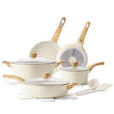 SENSARTE full cookware set front view showing versatility and complete pieces