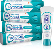SENSODYNE PRONAMEL frontal del paquete mostrando beneficio de esmalte