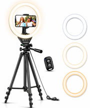 SENSYNE ring light front view showing even illumination benefit