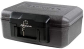 SentrySafe front view with key lock showing secure compact protection
