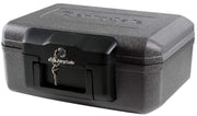 SentrySafe front view with key lock showing secure compact protection