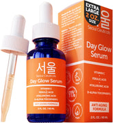 SeoulCeuticals bottle front showing label and easy application benefit