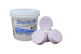 Septicfit envase frontal con 6 tabletas para mantenimiento séptico y control de olores