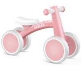 SEREED front view of balance bike showing sturdy frame and simple design for safe play