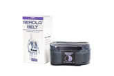 Serola belt front view showing full fit and secure coverage for pelvic support