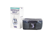 Serola belt front view showing secure wrap and pelvic support benefit