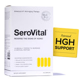 Serovital front bottle showing packaging and product identity for shelf recognition
