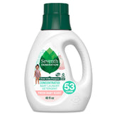 Seventh Generation frente del envase mostrando etiqueta clara y tamaño 40 oz