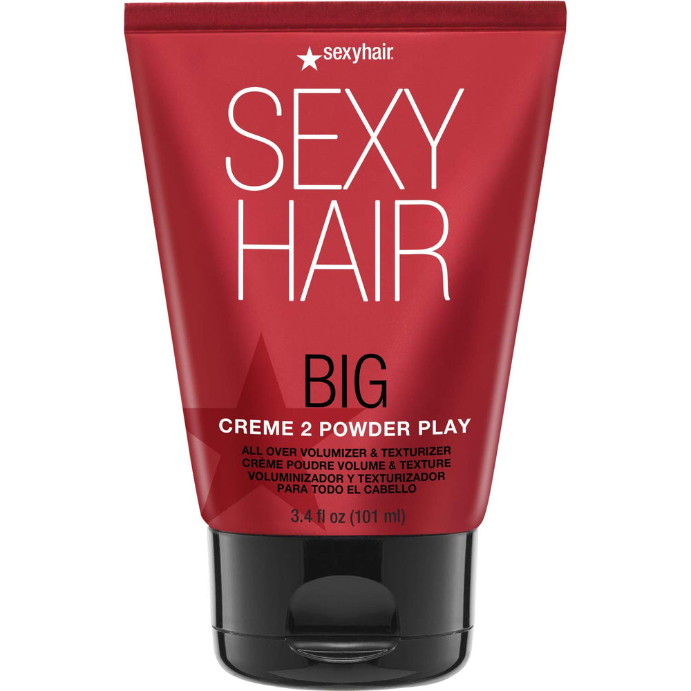 SexyHair envase frontal mostrando marca y volumen visible