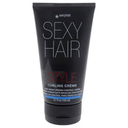 SexyHair envase frontal de Curling Crème con info visual y beneficio de definición