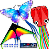 SGftre pack completo frontal mostrando las tres cometas y beneficio visual