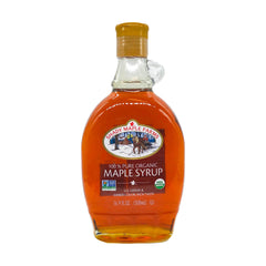 Shady Maple Farms jarabe vertido sobre waffle realzando sabor del desayuno