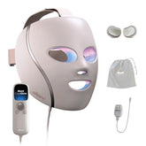 Shark CryoGlow front view in Rose Glow showing full mask and fit benefits