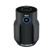 Shark HP152 front view showing charcoal finish and air intake, highlighting compact efficiency
