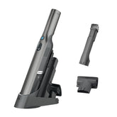 Shark WANDVAC front view in graphite showing compact form and convenience