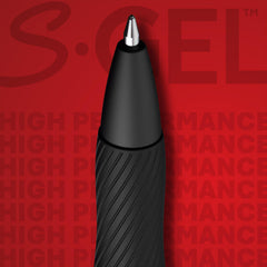 Sharpie S-Gel escribiendo notas con tinta sin manchas visible