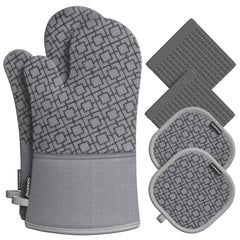 SHAWNTOO guante de horno frontal mostrando superficie antideslizante y protección