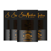 Shea Moisture embotellado frontal mostrando paquete y beneficio hidratante
