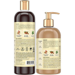 Shea Moisture espuma de champú mostrando limpieza suave