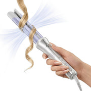 SHEGLAM vista frontal del styler con diseño seguro y manejo rápido