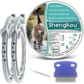 ShengKou collar frontal en empaque, vista clara y beneficios de larga duración