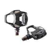 SHIMANO pedal PD-RS500 vista frontal con diseño robusto y fácil enganche